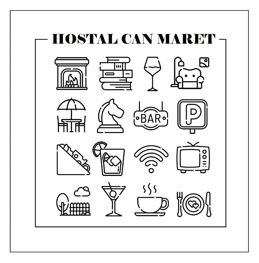 Hostal Can Maret Vilademuls Zewnętrze zdjęcie